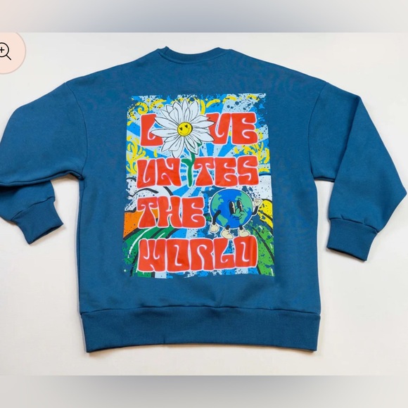 Love Unites - Midwest Cali Original Premium Luxe Fleece Sweatshirt NWT - Picture 4 of 5